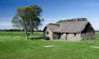 Leanach Cottage at Culloden Moor