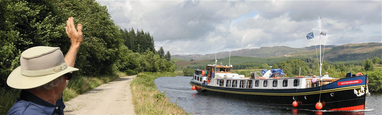 barge trips in scotland